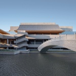 稻田与廊桥 - 宁波国际会议中心 / 汤桦建筑设计