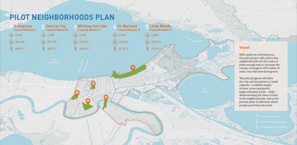 The New Orleans Reforestation Plan by Spackman Mossop Michaels