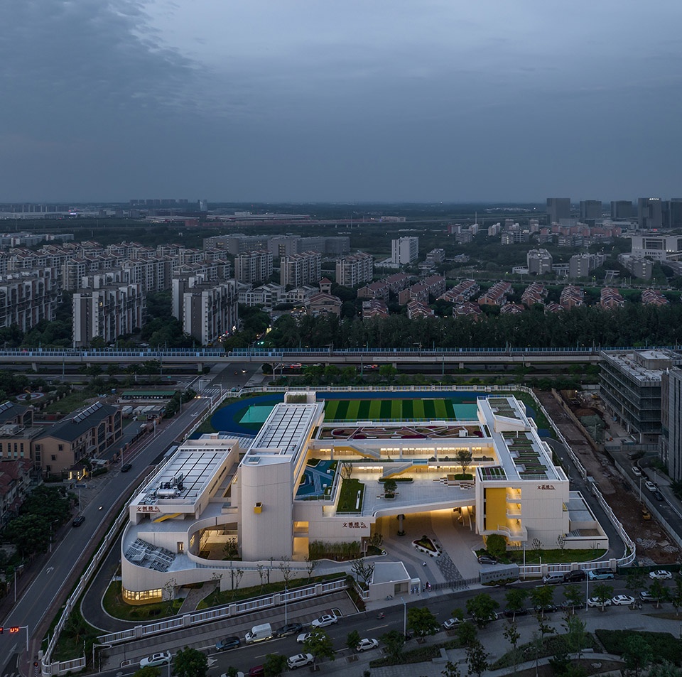Wenqi Road Primary School by Rong Zhaohui Studio ZRADI