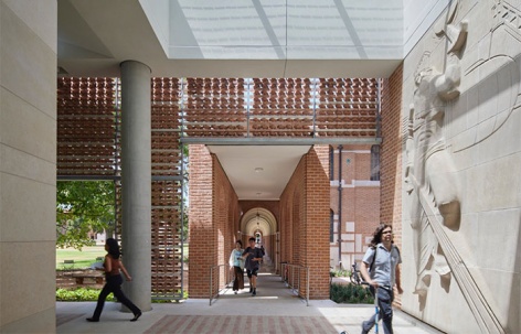 美国莱斯大学工程与科学楼 / SOM