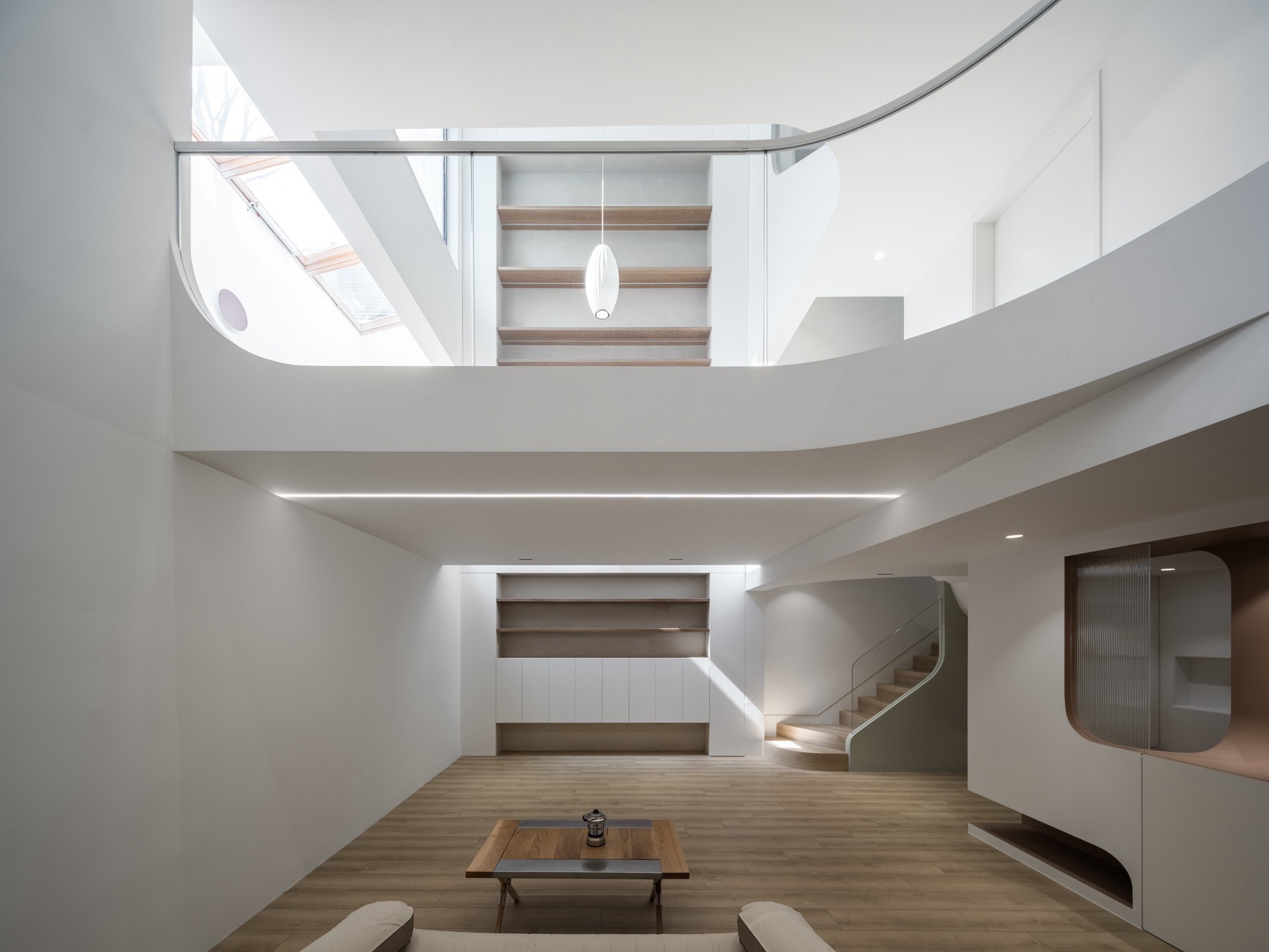 The Sunlit Underground Hall by Atelier D+Y - 谷德设计网