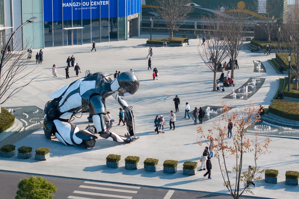 hangzhou center landscape design by pland