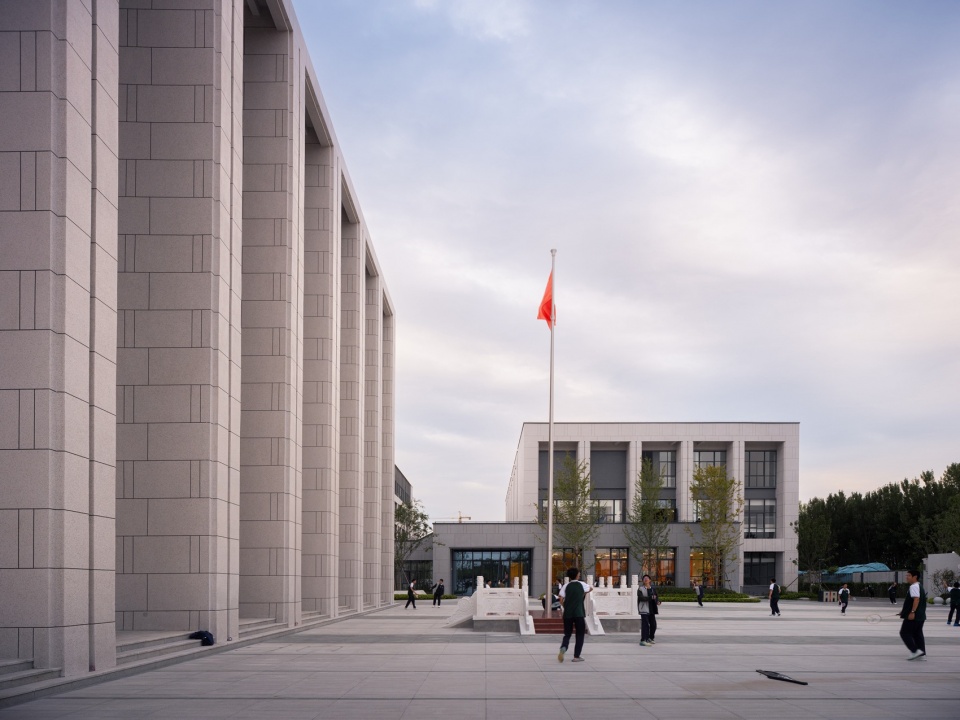 河南安阳振中学校 山东建筑大学建筑城规学院象外营造工作室