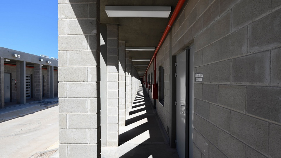 high security mens prison by domanico bertorello associated architects