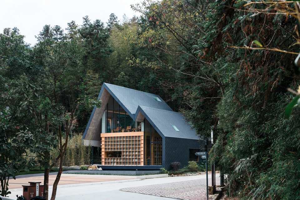 nankun mystery alpine library by wildurban architects