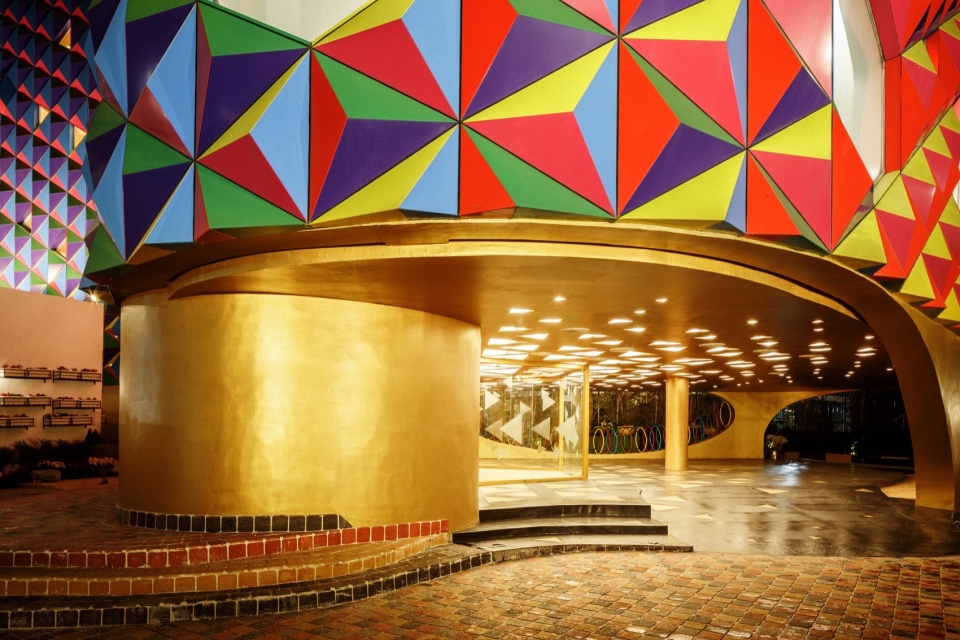 au grand airnursery kindergarten by paul le quernec architect