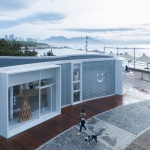 Dotcom Coffee青岛海边店 / Atelier LOONG