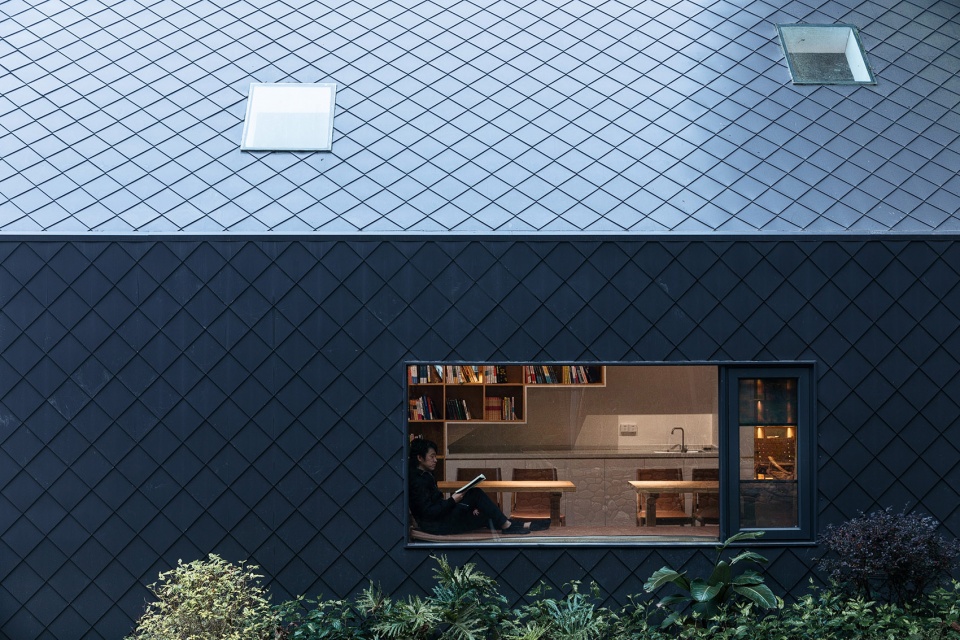 nankun mystery alpine library by wildurban architects