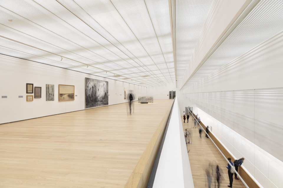 reconstruction and completion of the slovak national gallery by architekti b k p s