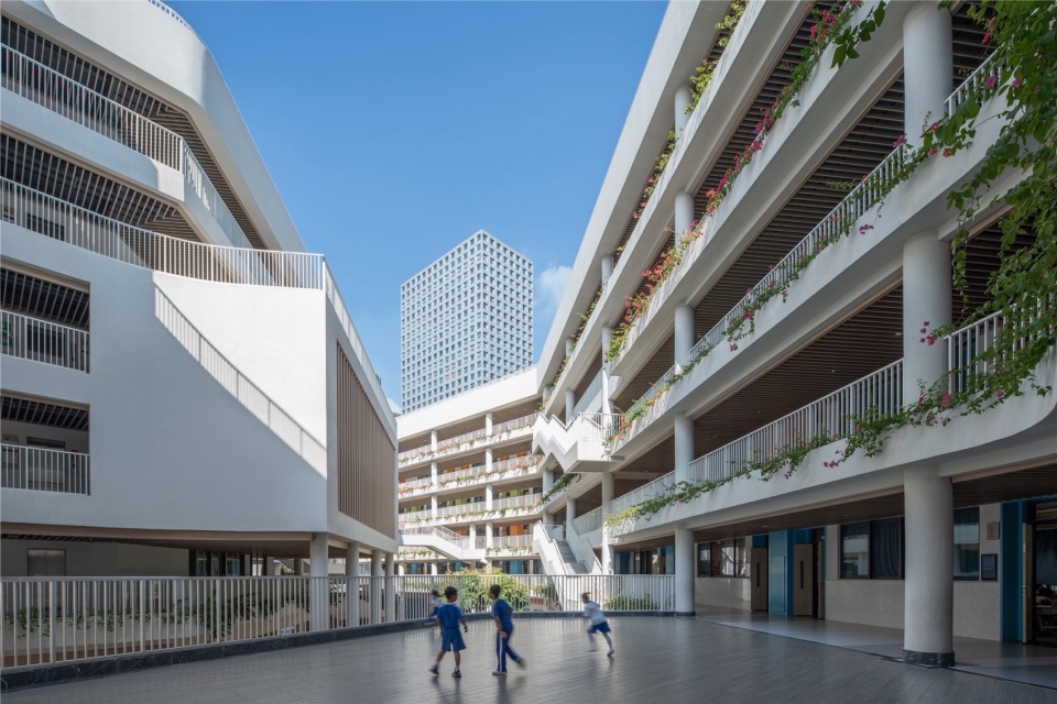 shenzhen nanshan wenli experimental school group wenli no 2 primary school formerly xili no 2 primary school by cmad architects