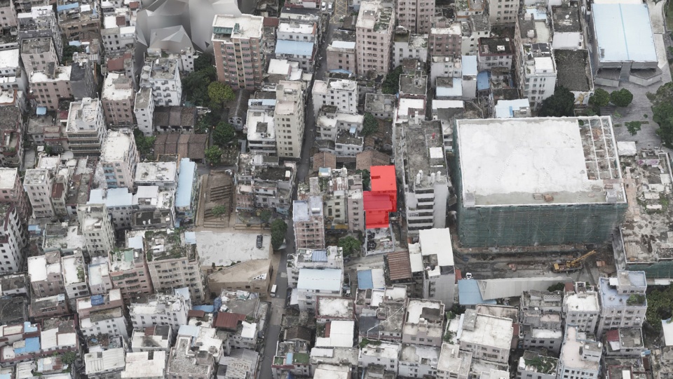场地鸟瞰 Site aerial view ©迹·建筑事务所TAO