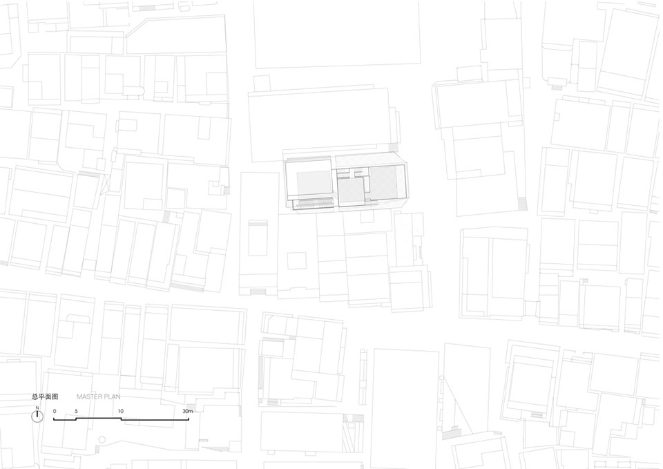 总平面图 Master Plan ©迹·建筑事务所TAO