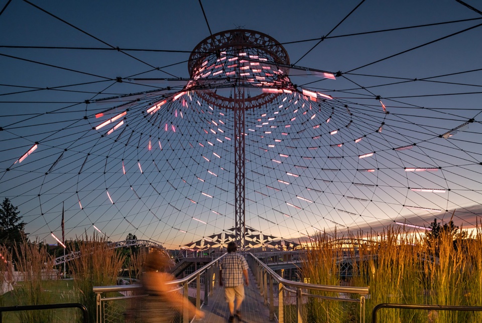 2022 ASLA GENERAL DESIGN AWARD OF HONOR Riverfront Spokane Berger Partnership
