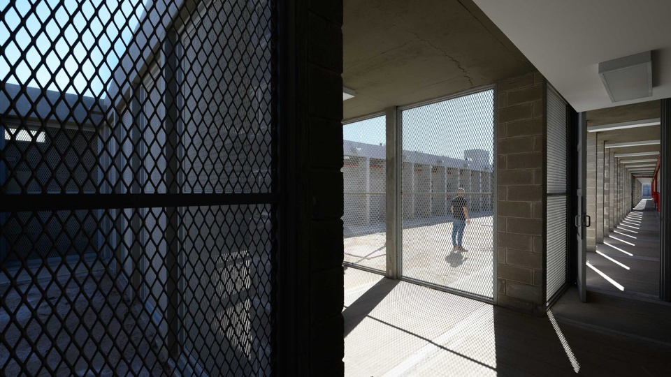high security mens prison by domanico bertorello associated architects