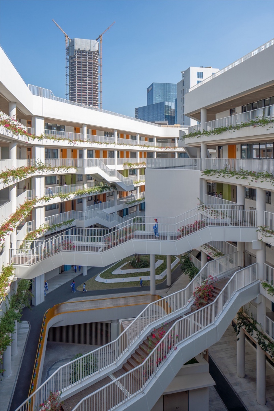 shenzhen nanshan wenli experimental school group wenli no 2 primary school formerly xili no 2 primary school by cmad architects