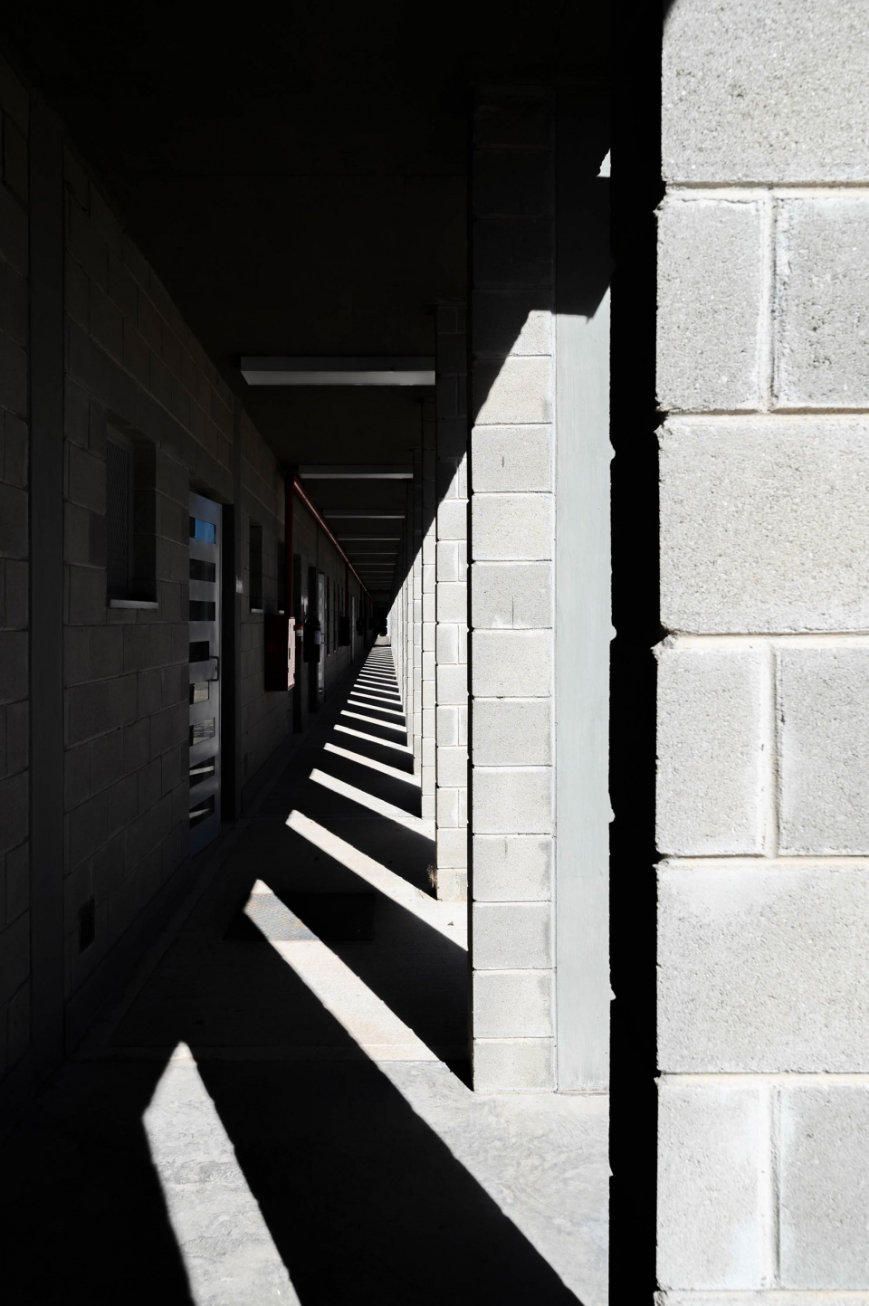 high security mens prison by domanico bertorello associated architects