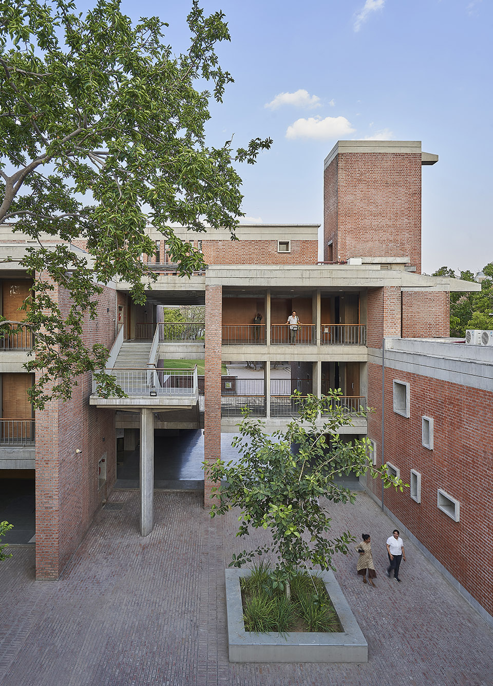 cept university foundation hall lecture hall and kund by ccba designs
