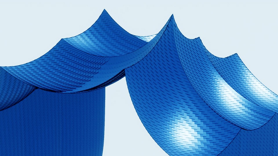 Blue Hills and White Cliffs China by Wutopia Lab