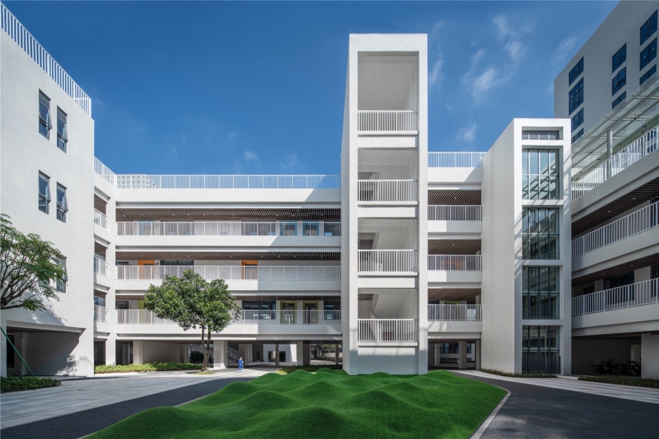 shenzhen nanshan wenli experimental school group wenli no 2 primary school formerly xili no 2 primary school by cmad architects