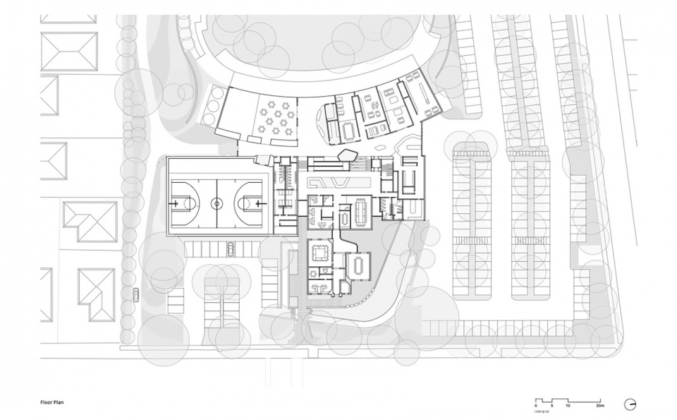 the nunawading hub community centre by fjcstudio