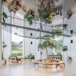 Dotcom Coffee青岛海边店 / Atelier LOONG
