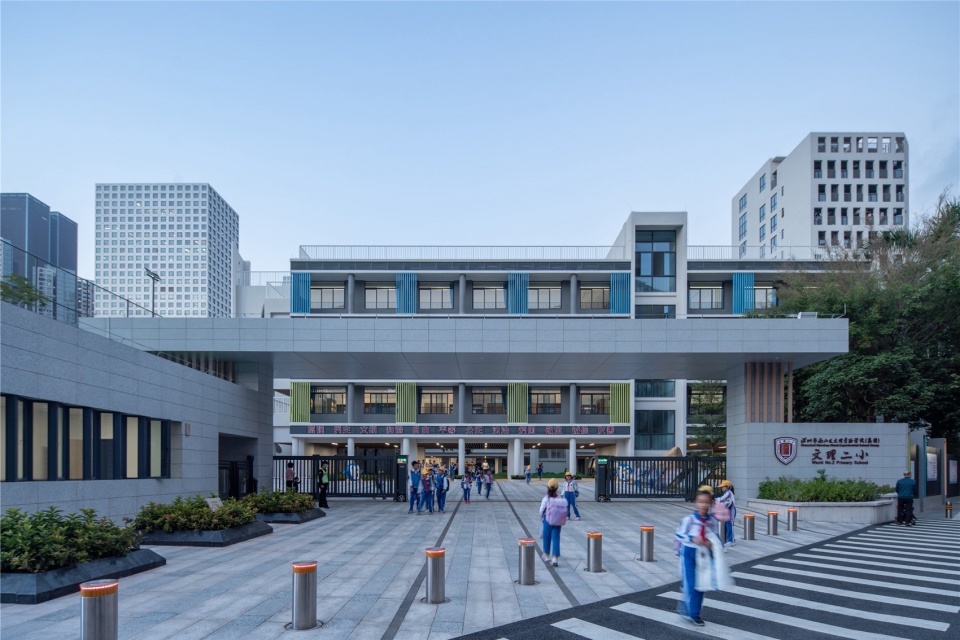 shenzhen nanshan wenli experimental school group wenli no 2 primary school formerly xili no 2 primary school by cmad architects