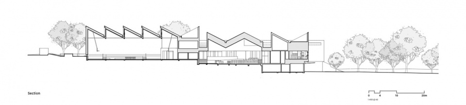 the nunawading hub community centre by fjcstudio