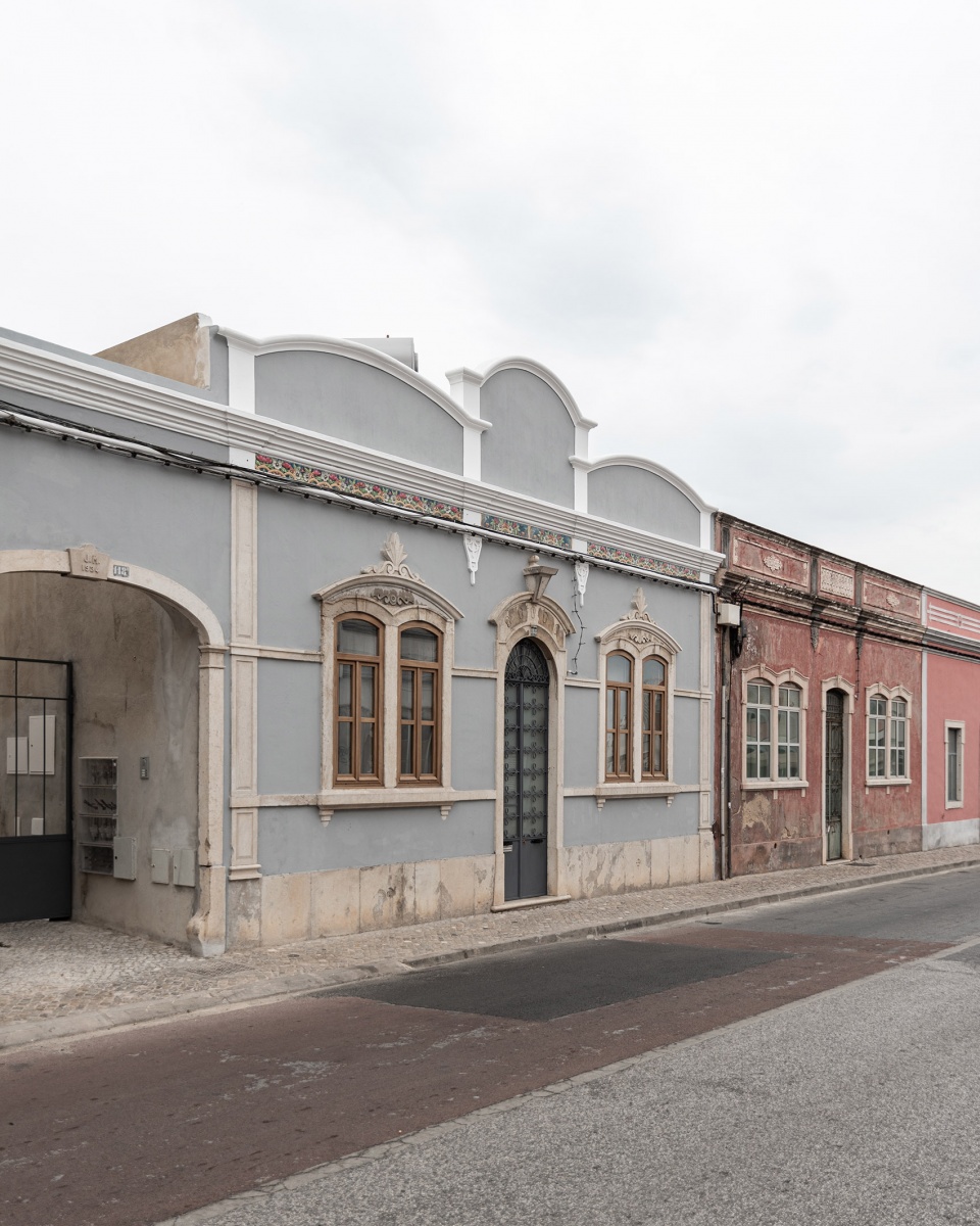 three exposed concrete facades by corpo atelier