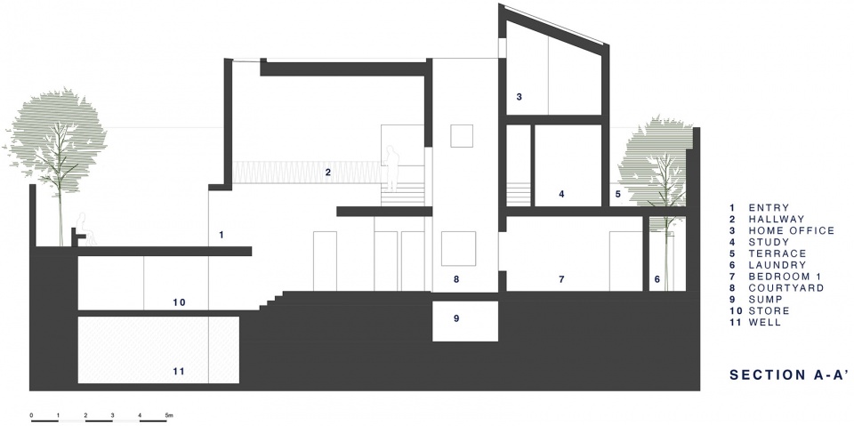 villa saudade by chris briffa architects