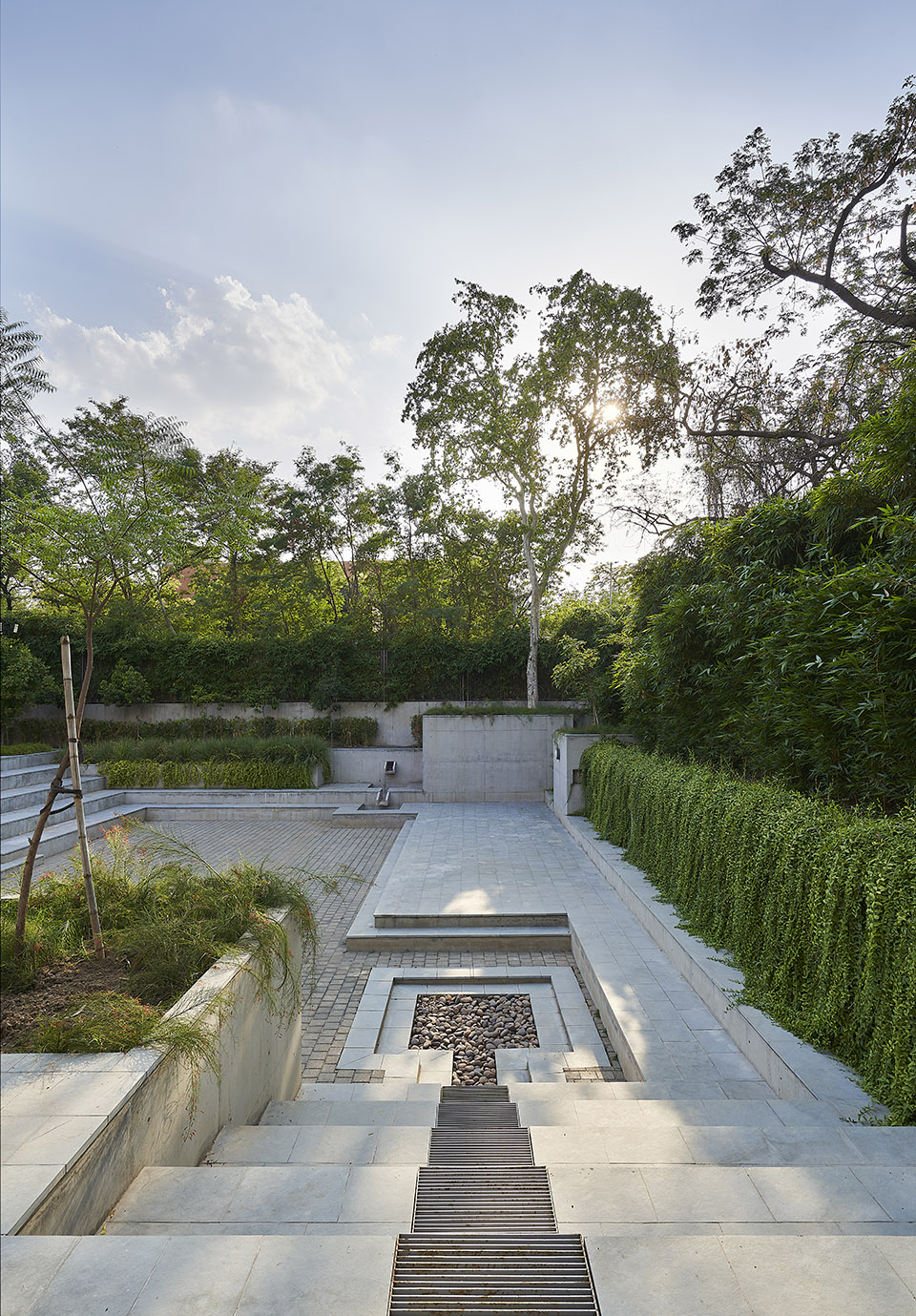 cept university foundation hall lecture hall and kund by ccba designs
