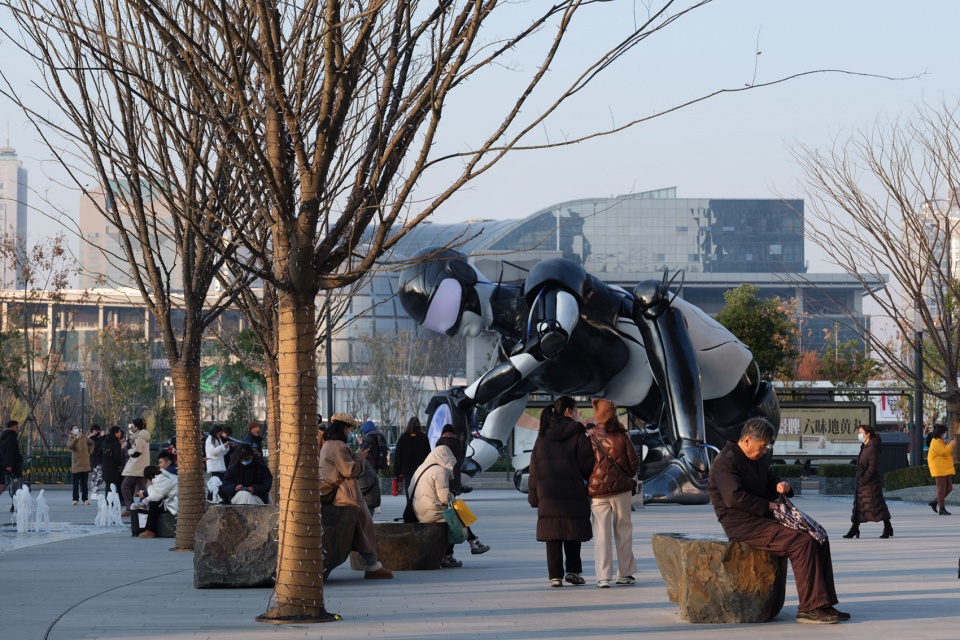 hangzhou center landscape design by pland