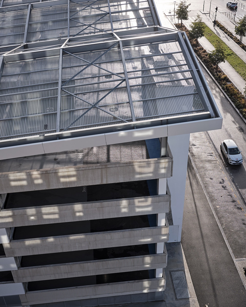 Parking bassins a flots Bordeaux by Ferrier Marchetti Studio