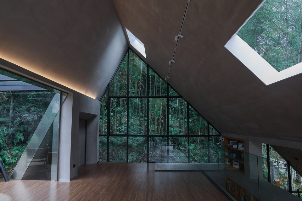 nankun mystery alpine library by wildurban architects