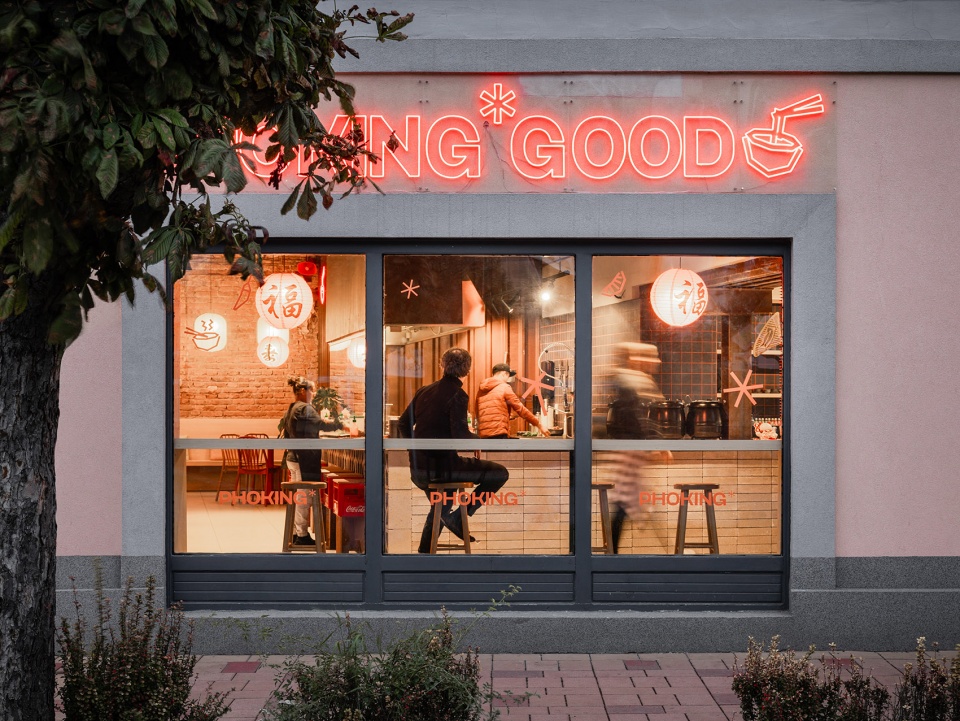 pho king restaurant by soa architekti