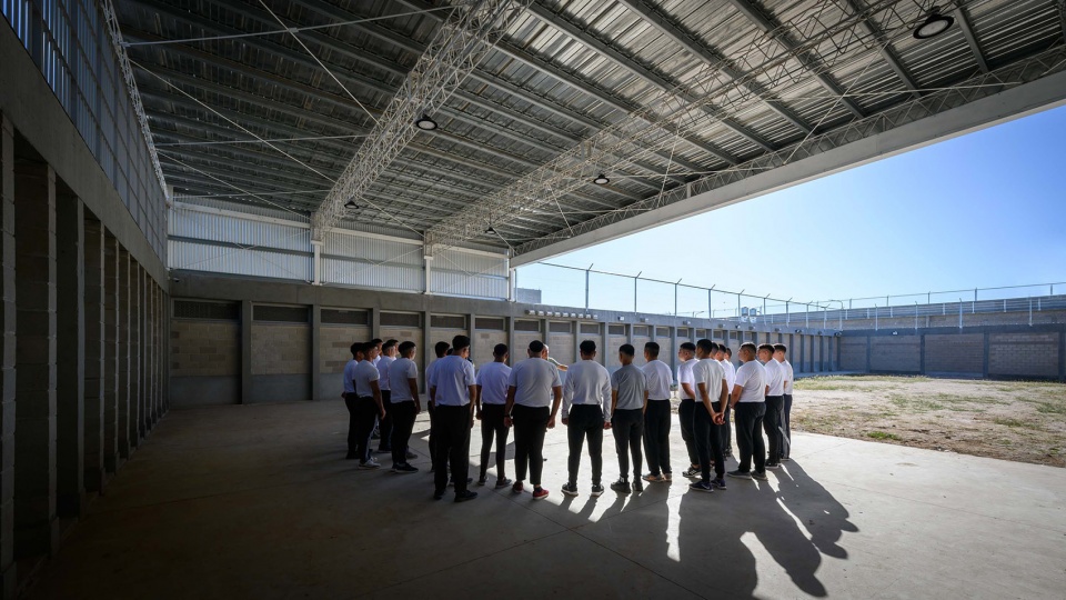 high security mens prison by domanico bertorello associated architects