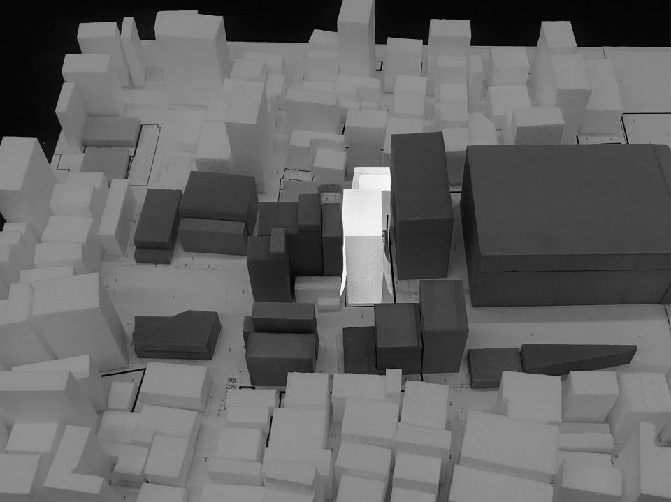 场地模型 Site model ©迹·建筑事务所TAO