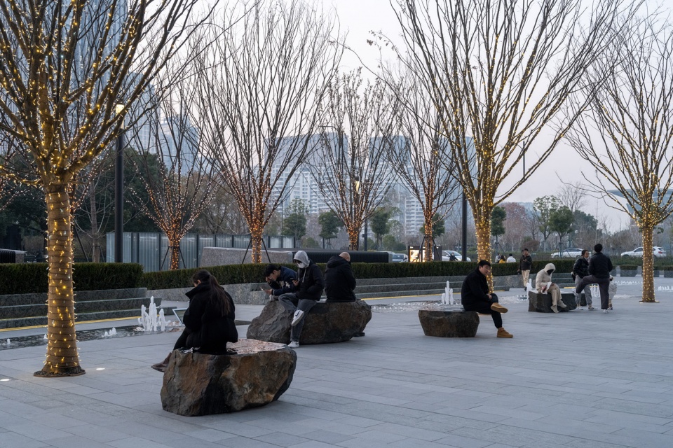 hangzhou center landscape design by pland