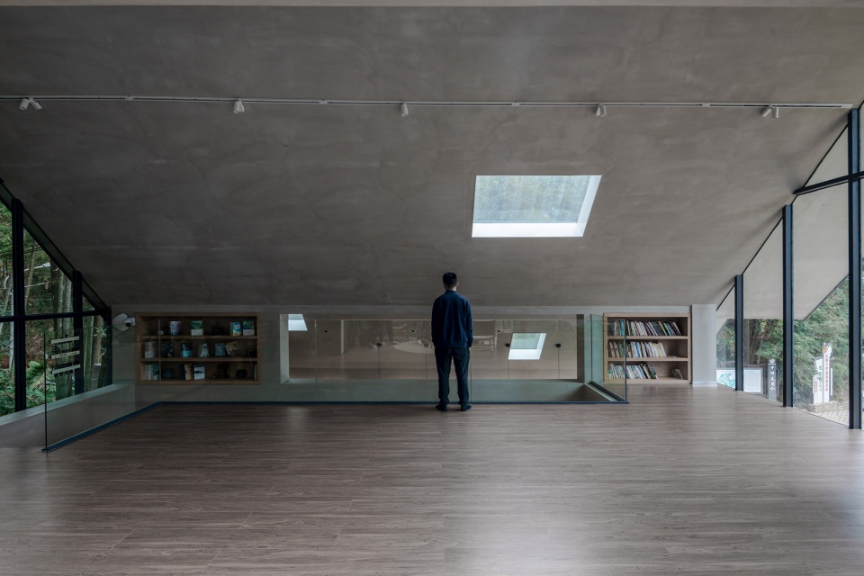 nankun mystery alpine library by wildurban architects