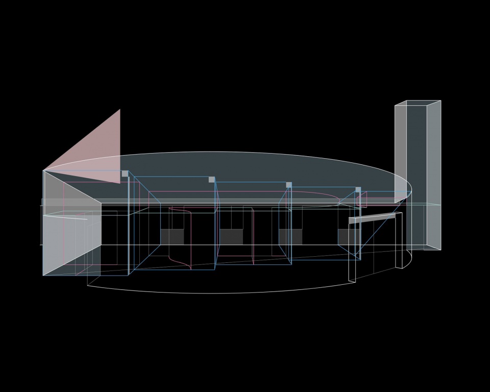house within three gestures by fala atelier