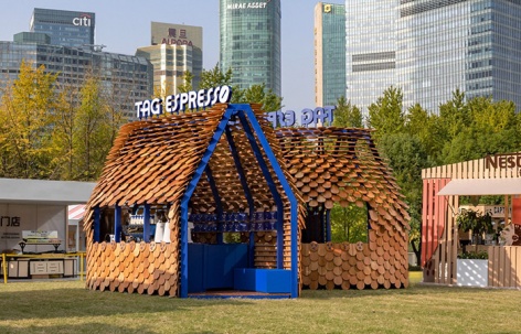 TAG ESPRESSO陆家嘴咖啡节快闪店设计，上海 / 有余建筑+TUO建筑设计事务所