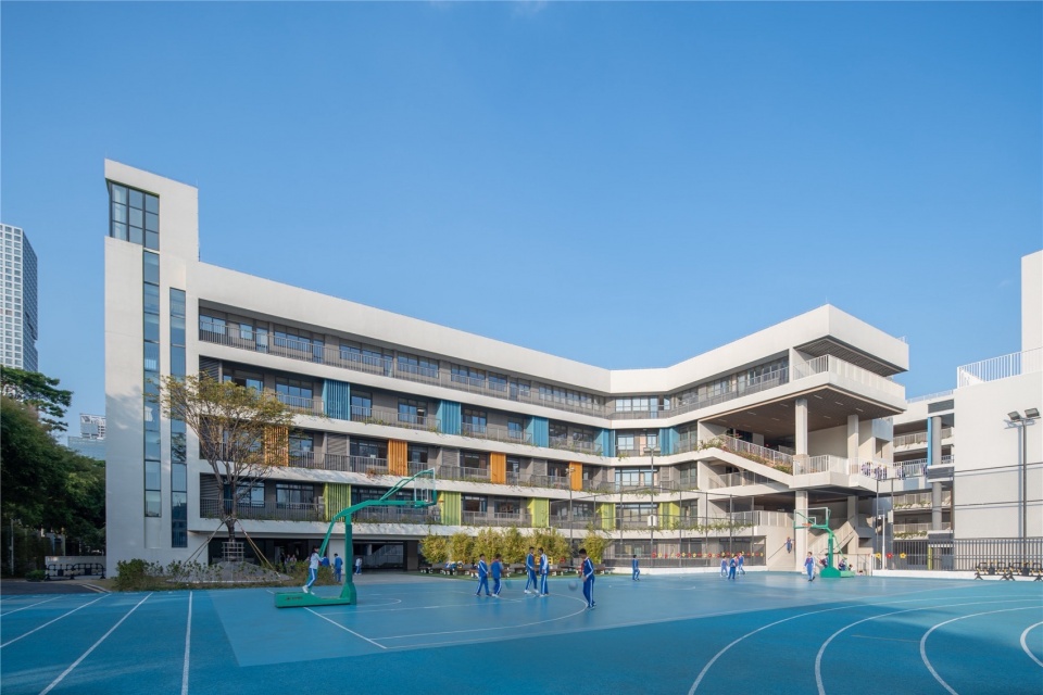 shenzhen nanshan wenli experimental school group wenli no 2 primary school formerly xili no 2 primary school by cmad architects