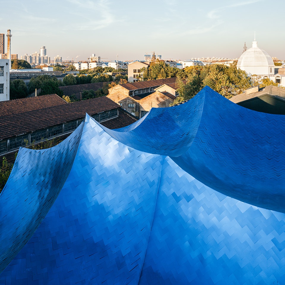 Blue Hills and White Cliffs China by Wutopia Lab