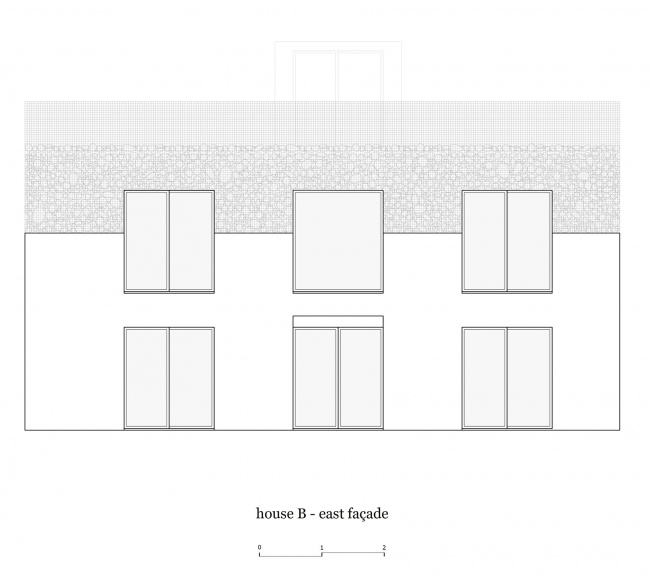 three exposed concrete facades by corpo atelier