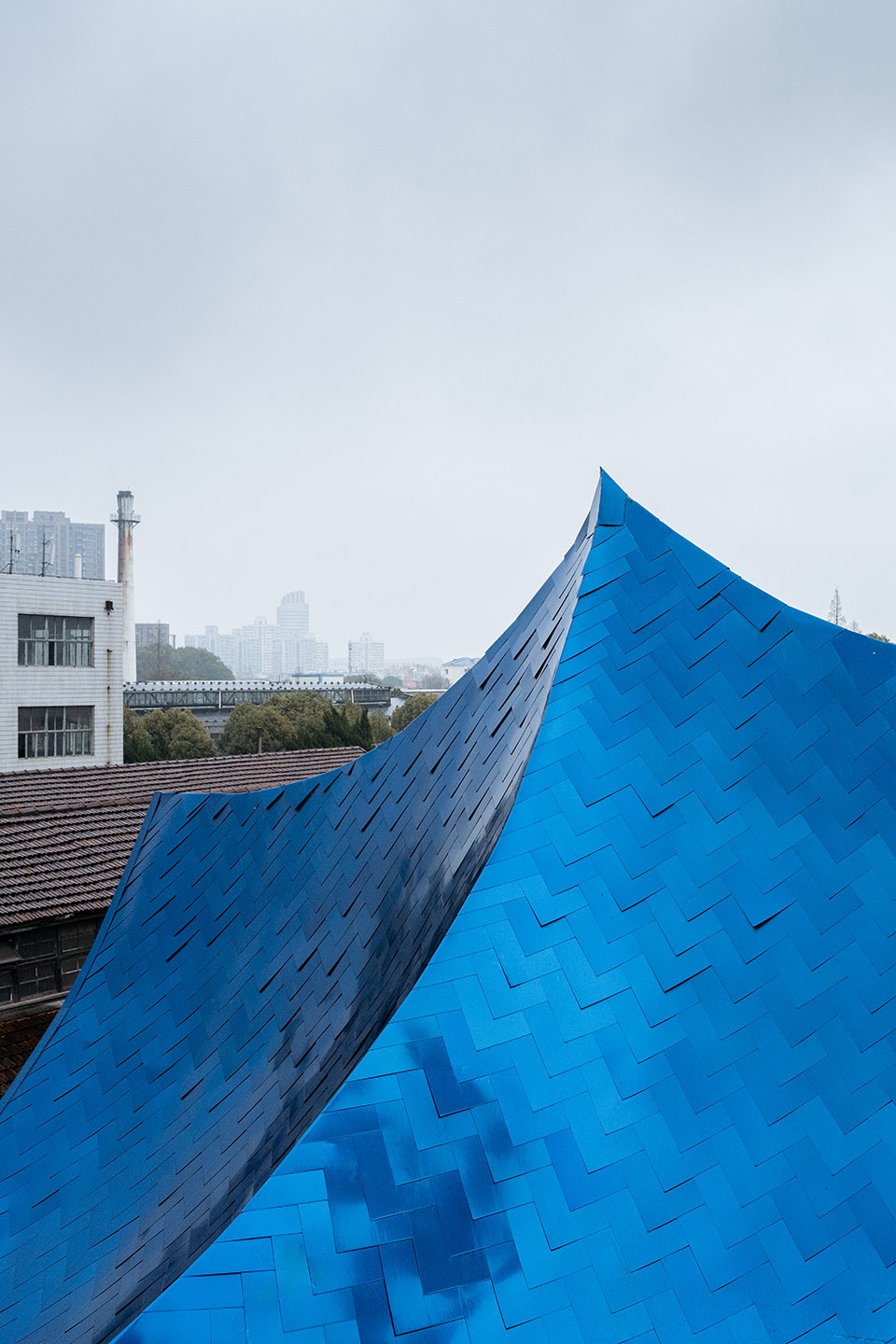 Blue Hills and White Cliffs China by Wutopia Lab