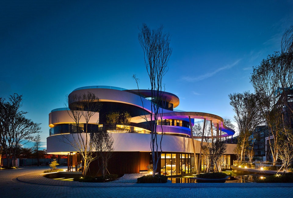 green places community clubhouse by chain10 architecture interior design institute