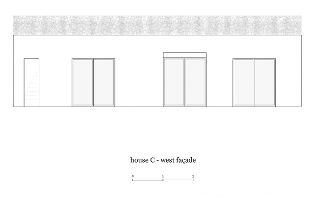 three exposed concrete facades by corpo atelier