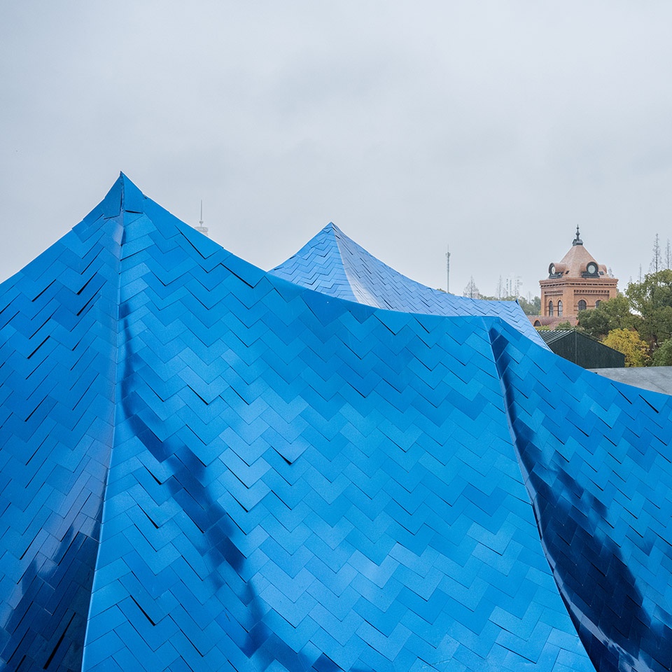 Blue Hills and White Cliffs China by Wutopia Lab
