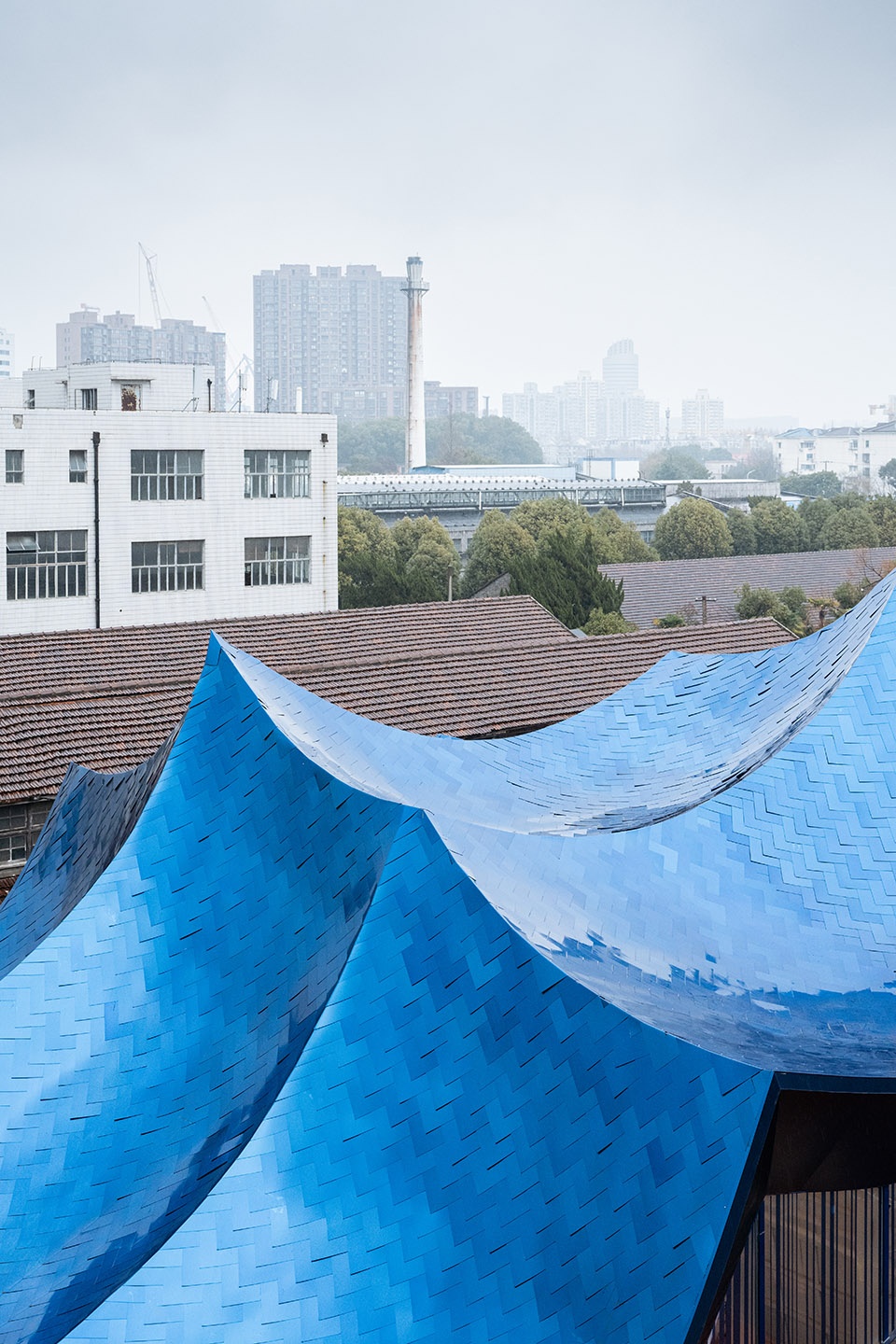 Blue Hills and White Cliffs China by Wutopia Lab