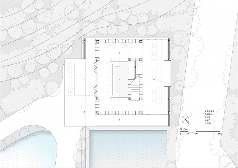 nankun mystery alpine library by wildurban architects