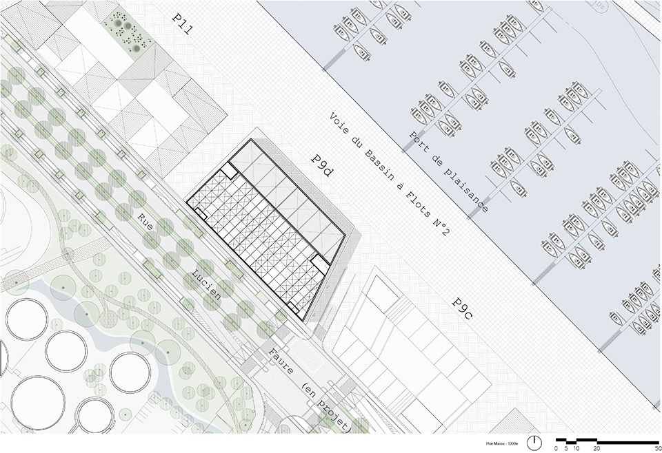 Parking bassins a flots Bordeaux by Ferrier Marchetti Studio